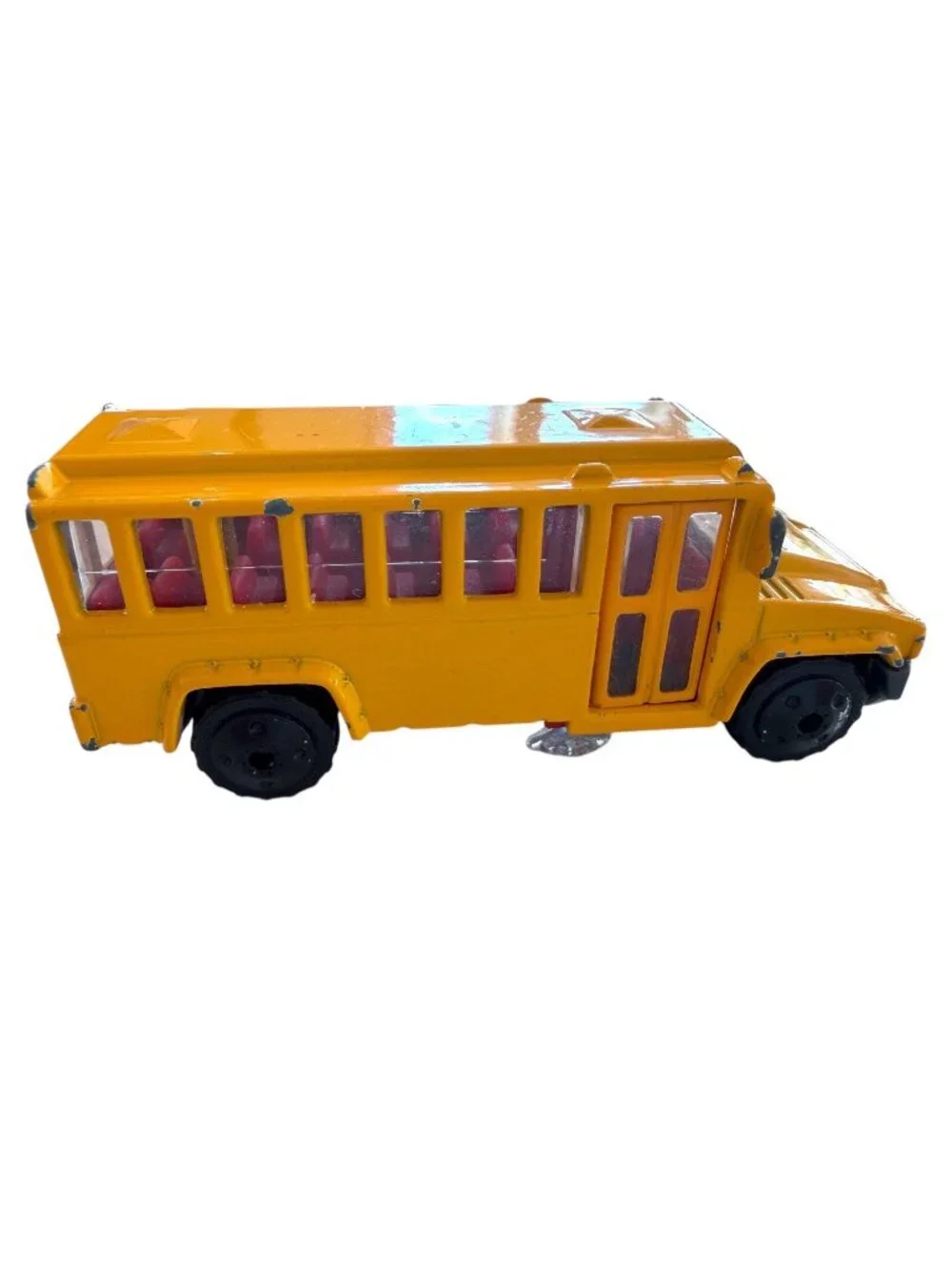 Matchbox 2000 School Bus w/ open door hinge